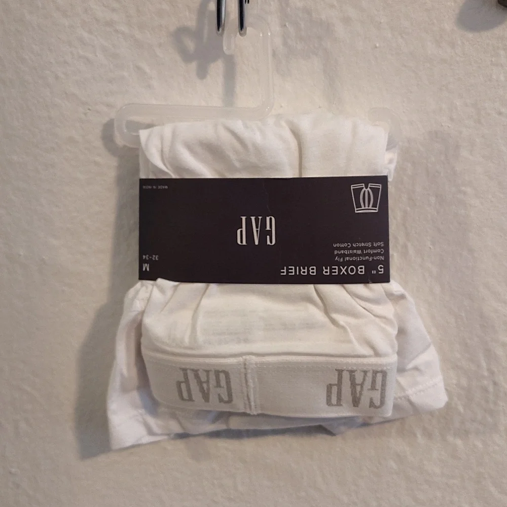 GAP White Boxer Briefs Soft Cotton Comfort - Picture 4 of 4